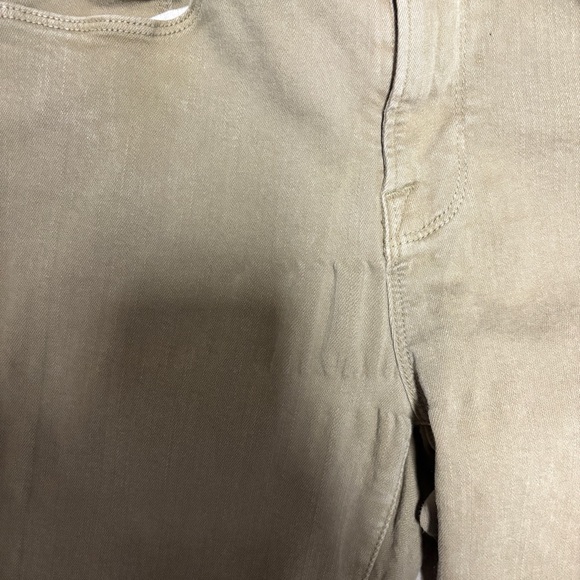 FRAME Le Crop Mini Boot Jeans – Size 26 – Washed Olive - Picture 9 of 9